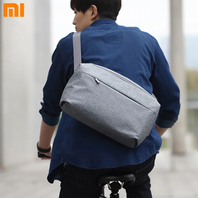 Xiaomi-bandolera de hombro con 90 puntos para hombre y mujer, bolso de gran capacidad, estilo informal, resistente al agua