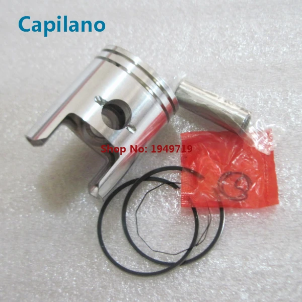 دراجة نارية AX100 مجموعة كبّاس مع حلقة المكبس المكبس دبوس المكبس قفل دبوس لسوزوكي الكلاسيكية 2 السكتة الدماغية 100cc AX 100 أجزاء المحرك #4