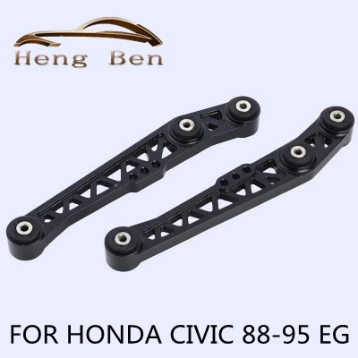 

HB High Strength Rear Lower Control Arm Kit LCA FOR HONDA CIVIC 88-95 EG ACURA INTEGRA 90-01 BLACK