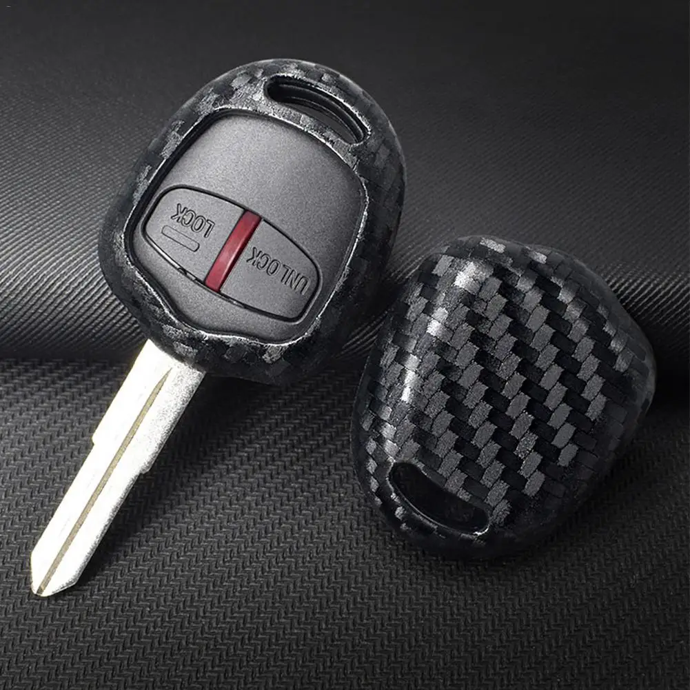 Car Protection Key Covers Accessories Alarm Remote Controller Styling Case For Mitsubishi Pajero EX Lancer ASX Outlander Galant