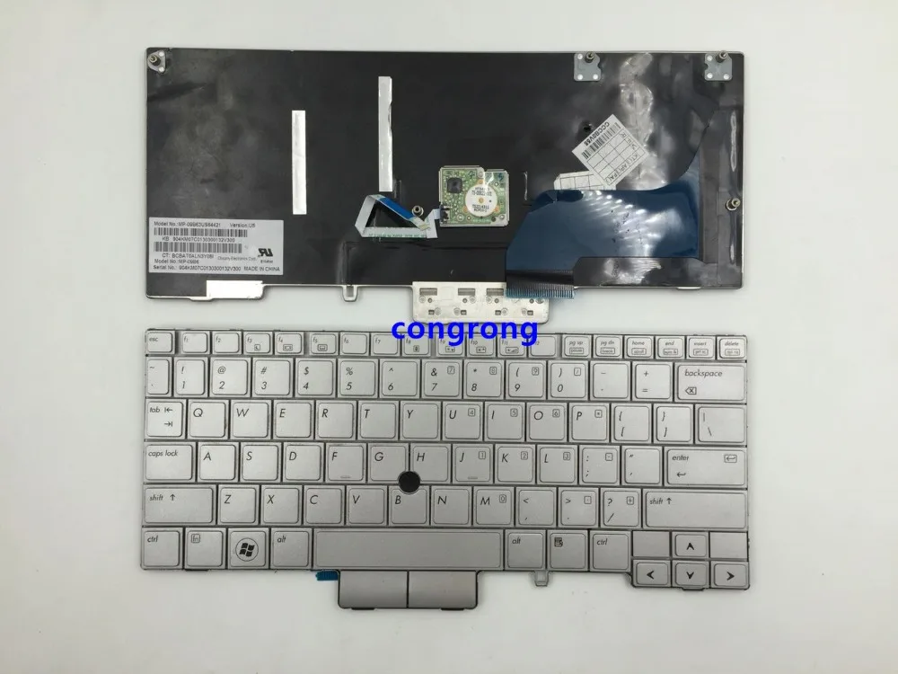 Notebook keyboard for HP 2740 2740p 2760p laptop keyboard US version