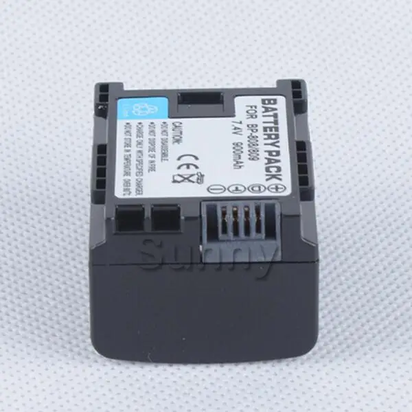 BP 808 بطارية لكانون FS10 ، FS11 ، FS20 ، FS21 ، FS22 ، FS30 ، FS31 ، FS40 ، FS100 ، FS200 ، FS300 ، FS400 كاميرا ذاكرة فلاش