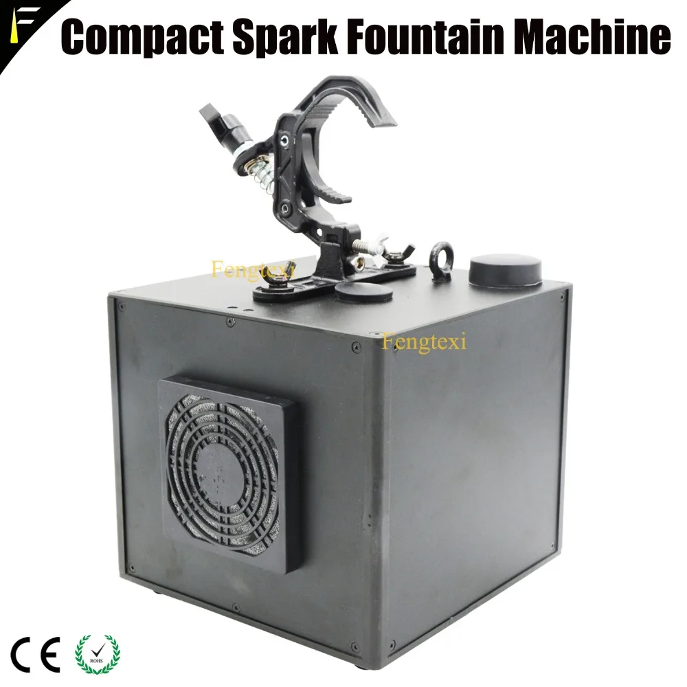 Touchable Spark Fountain Machine 2channels Sparkle Spark Waterfall DMX512 Machine with Remote Sparkular Spaying 1~5m