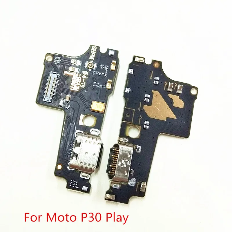

10pcs/Lot For Motorola Moto One P30 Play USB Charging Dock Jack Plug Socket Port Connector Charge Board Flex Cable