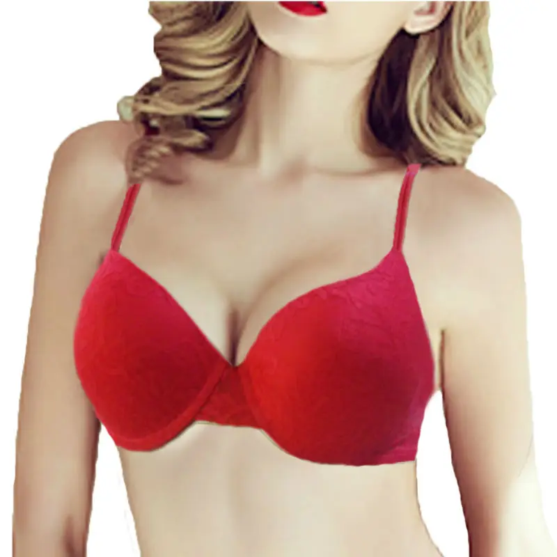 

Ladies Sexy Underwire Padded Push Up Embroidery Lace Bra 32 34 36 38 40 42 44 A B C D E Bralette Bra Push Up Bras Plunge BH