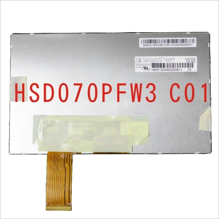 

HSD070PFW3-C01 HSD070PFW3-C00 7 inch lcd screen 40 pin