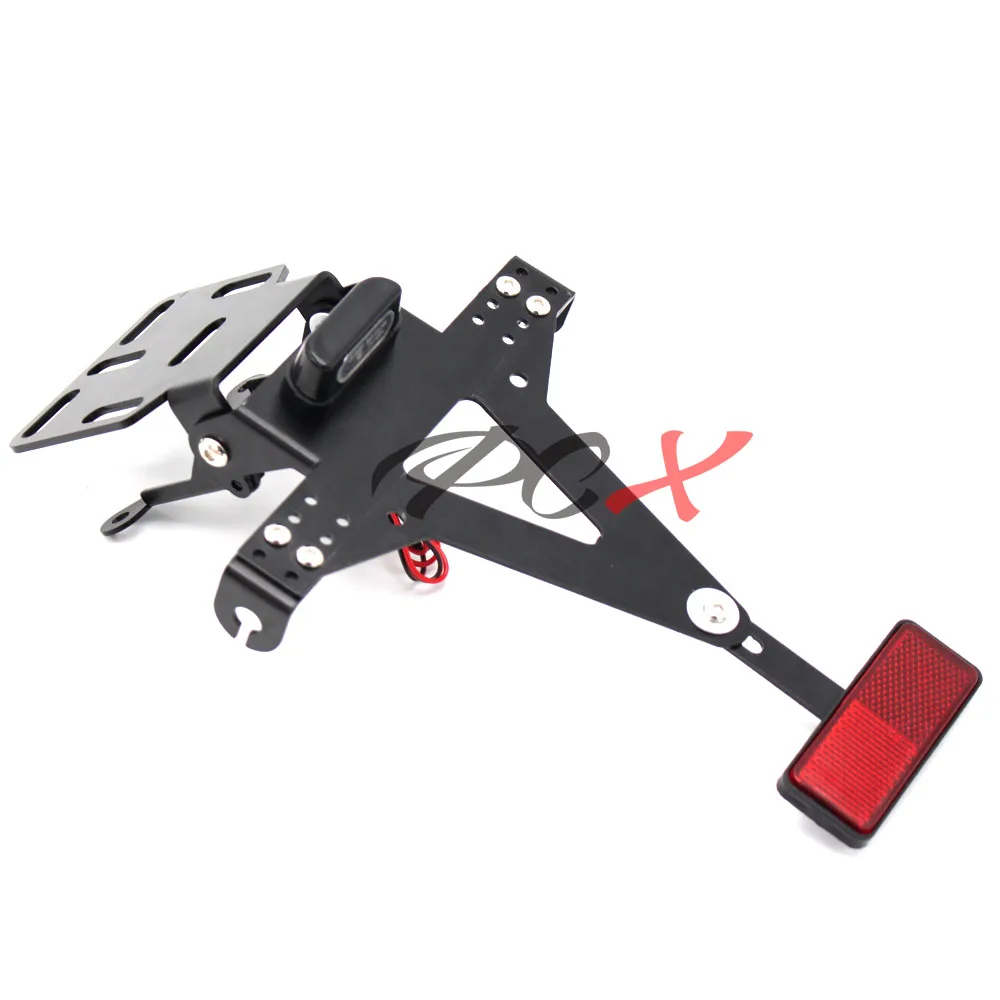 Motorcycle Tail Tidy Fender Eliminator License Plate Holder LED Light For KAWASAKI NINJA 250/300 NINJA 650/ ER-6N/ ER-6F image 3