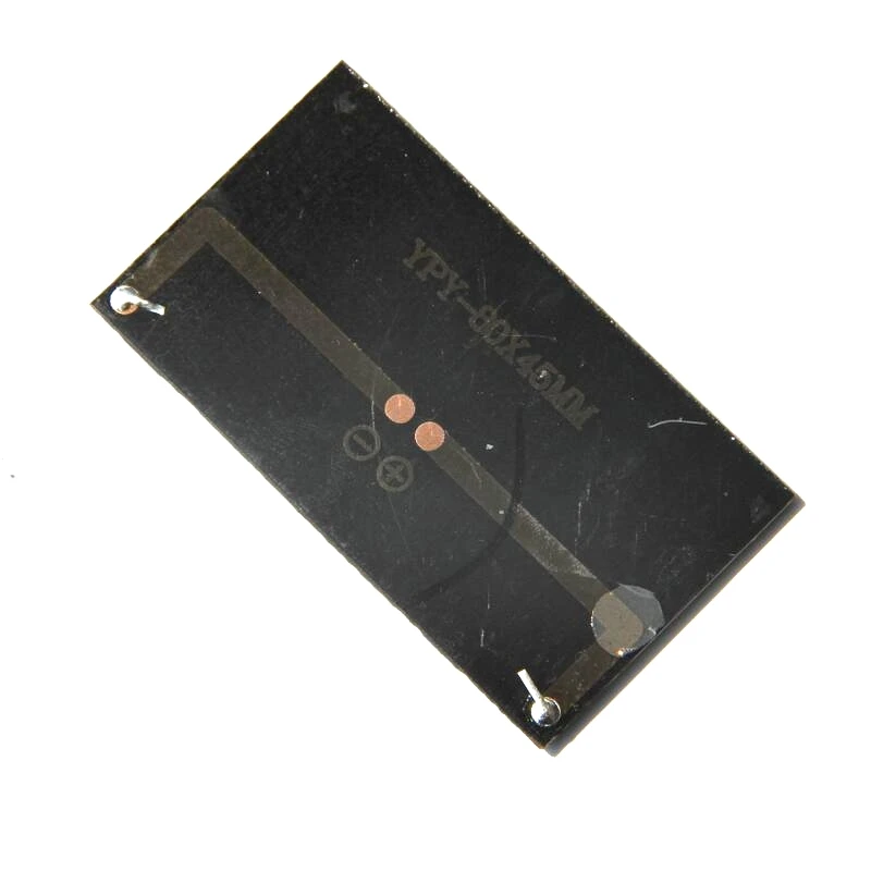 BUHESHUI modul sel matahari polikristalin Mini, pengisi daya Panel surya DIY 0.5W 6V untuk pengisian daya baterai 3.7V 80*45*3MM 10 buah