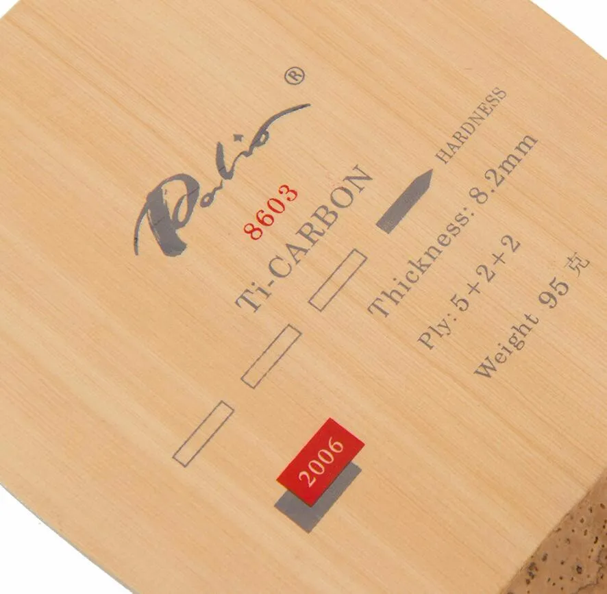 Palio 8603 Original Carbon Titanium JS Japanese Penhold Racket Table Tennis Blade Ping Pong Bat Tenis De Mesa - 18