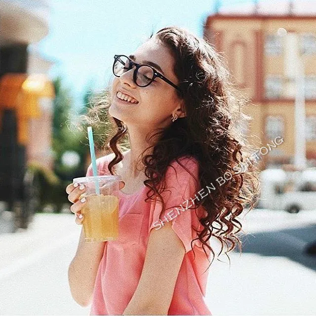 2024 Fashion Women Glasses Frame Men Eyeglasses Frame Vintage Round Clear Lens Glasses Optical Spectacle Frame