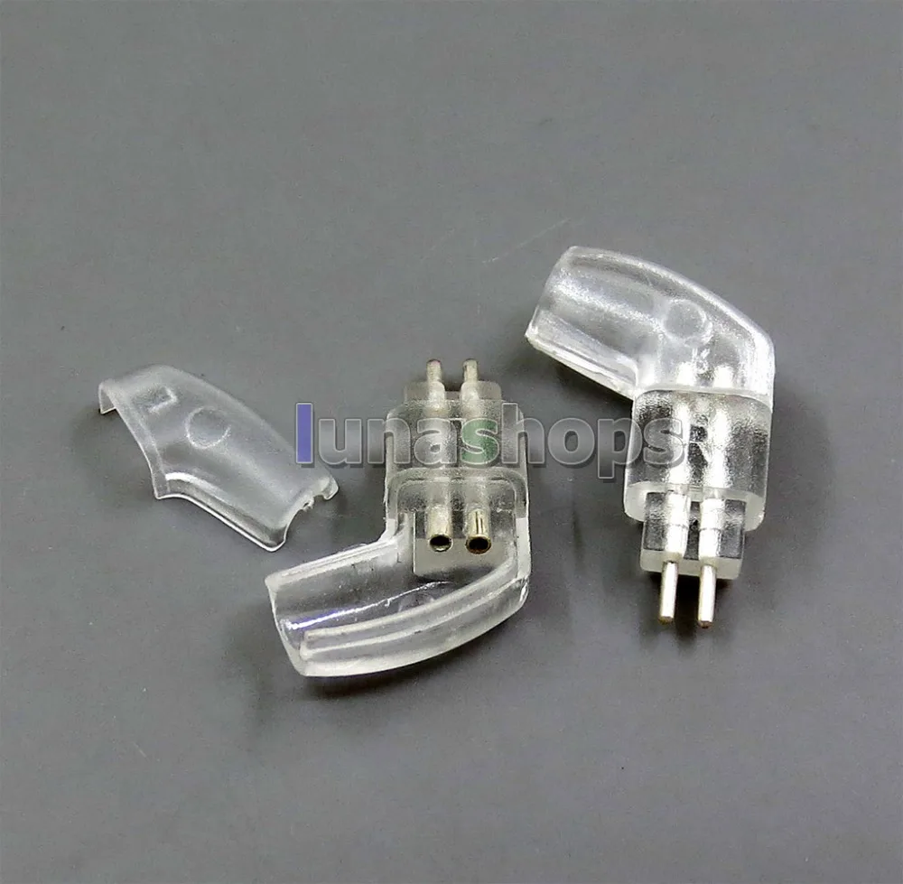 LN006240 Improve L 0.78mm Earphone Silver Plated Pins For   W4r UM3X UM3RC JH13 JH16 ES3 DIY Cable