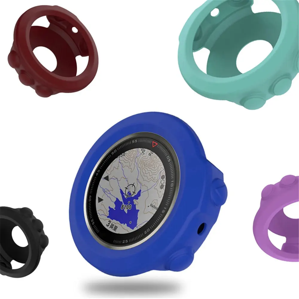 Koruyucu Kabuk kılıf Garmin Için fenix 5 5 S 5X Bilezik Izle Silikon Yumuşak Koruyucu Kabuk Garmin Için Fenix 5x5 s 5 Kılıfları