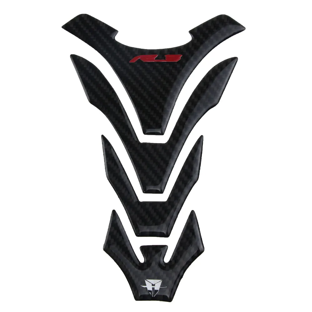 

Motorcycle 3D Carbon Tank Pads Sticker Decal GRIPPER STOMP GRIPS Accessories for YAMAHA YZF R3 2021