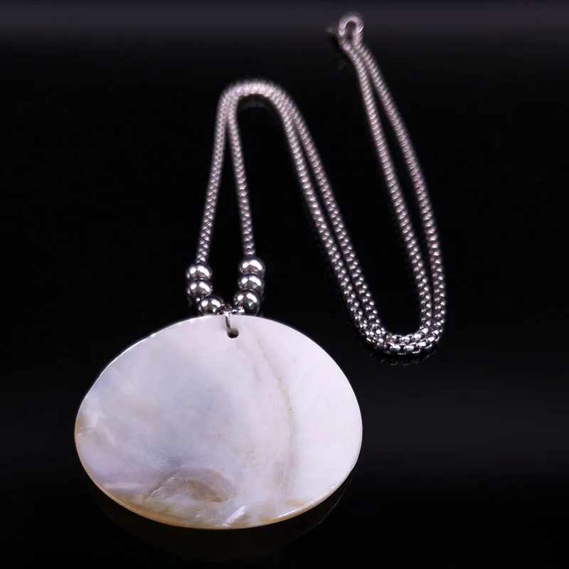 Tree of Life Stainless Steel Necklace for Women Gold Color Double layer Bead Necklaces Jewelry sautoirs femme longs N18431