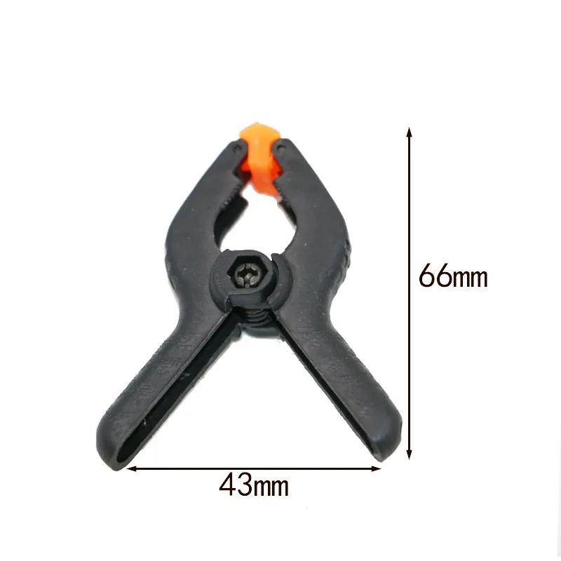 10pcs 2Inch Universal Plastic Nylon Toggle Clamps For Woodworking Spring Clip Photo Studio QSTEXPRESS