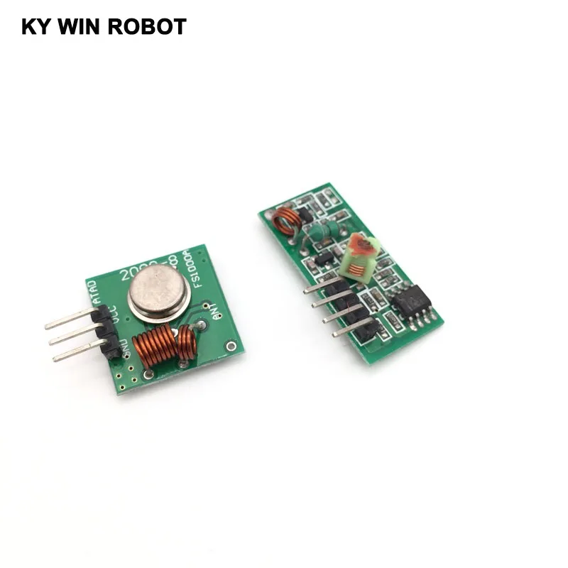 433Mhz RF Transmitter and Receiver Module Link Kit for ARM/MCU WL DIY 315MHZ/433MHZ Wireless for arduino Diy Kit