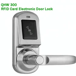 Smart Electronic Lock Mechanical Key IC Card Replace knob lock Electric Door Lock Handle Home Apartment Lock Hotel RFID Lock