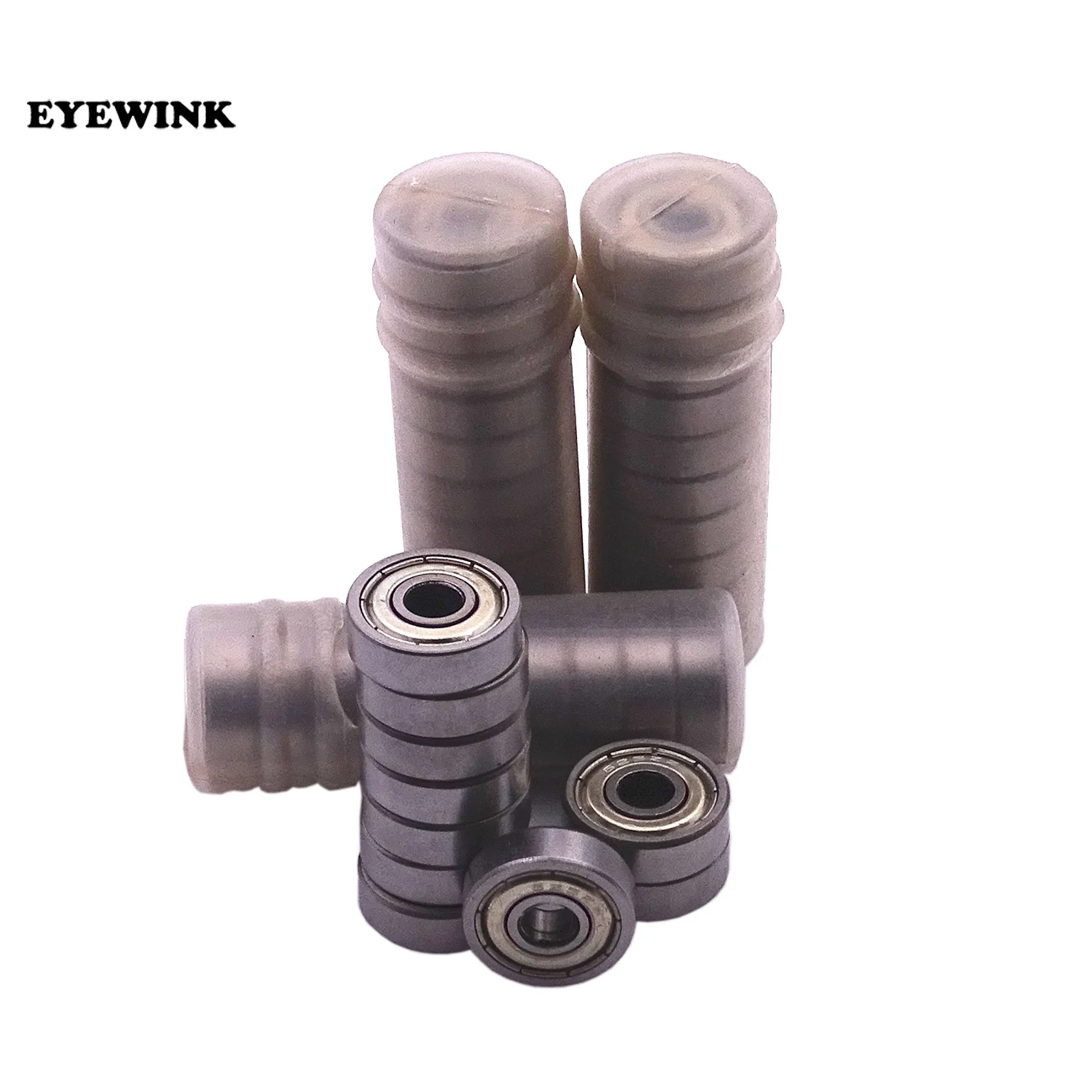 100PCS Ball Bearing 608zz 623zz 624zz 625zz  626zz 688zz 3D Printers Parts Deep Groove Flanged Pulley Wheel imprimante 3d