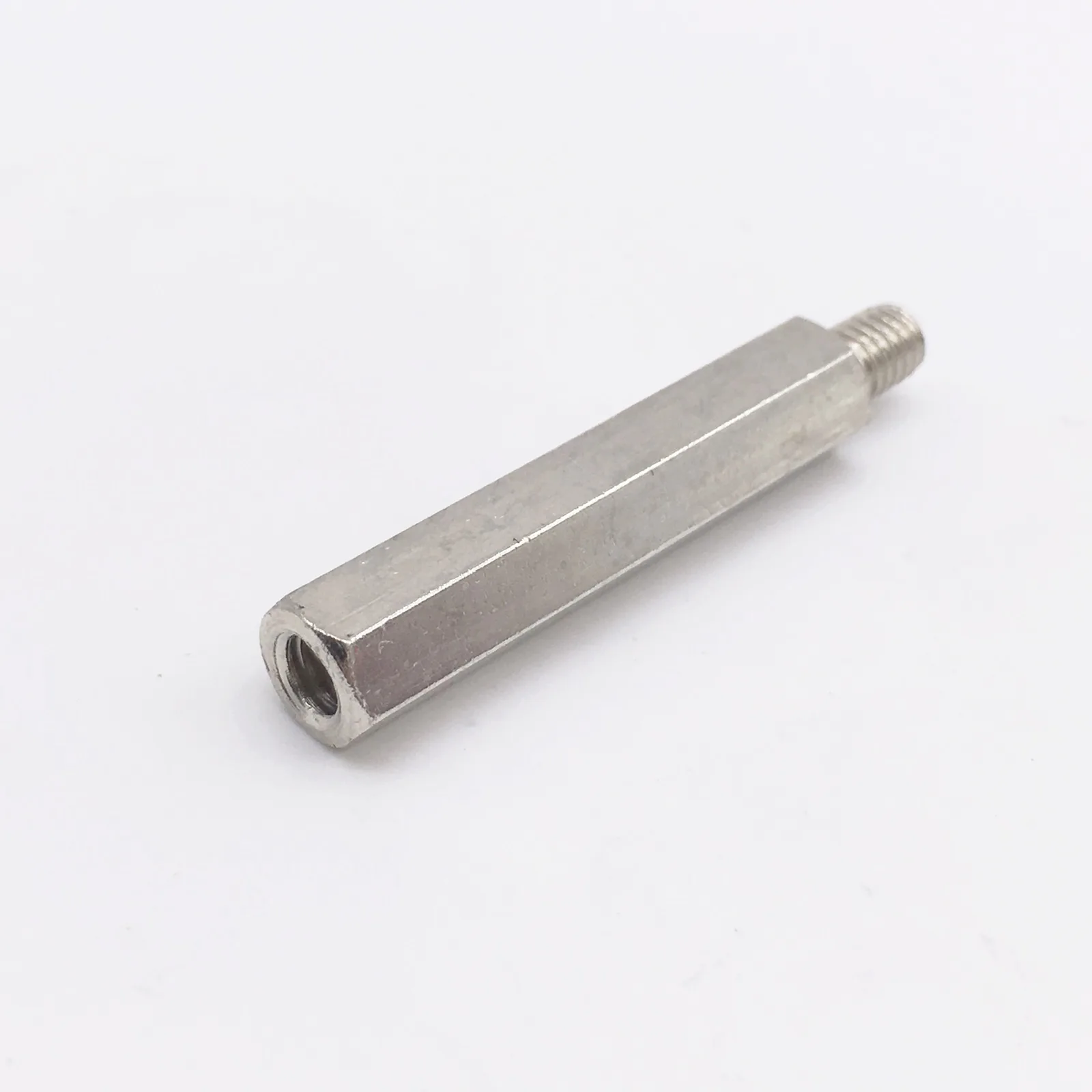 

M3x30+6 Spacer Screws M3 Hex Standoff Nuts Male to Female Brass Silver Pack 100