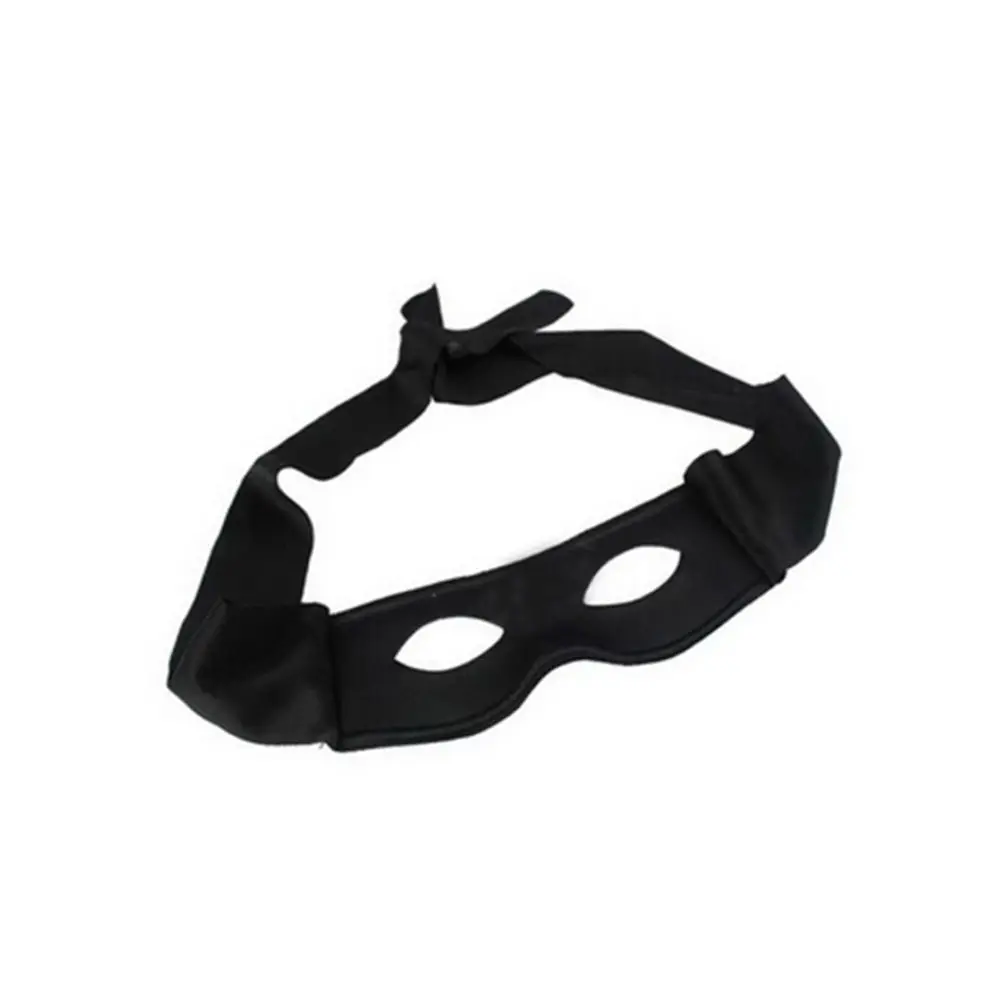 Máscara de olho vermelho e preto para festa temática, óculos cosplay masculino, acessórios de máscaras, decoração do vestido