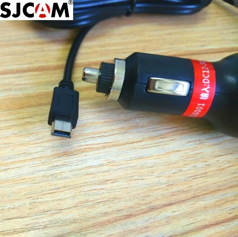 SJCAM 원래 자동차 충전기 SJ6 전설 SJ7 스타 Sj360 액션 스포츠 카메라 액세서리에 대 한 마운트 흡입 컵 브래킷 충전