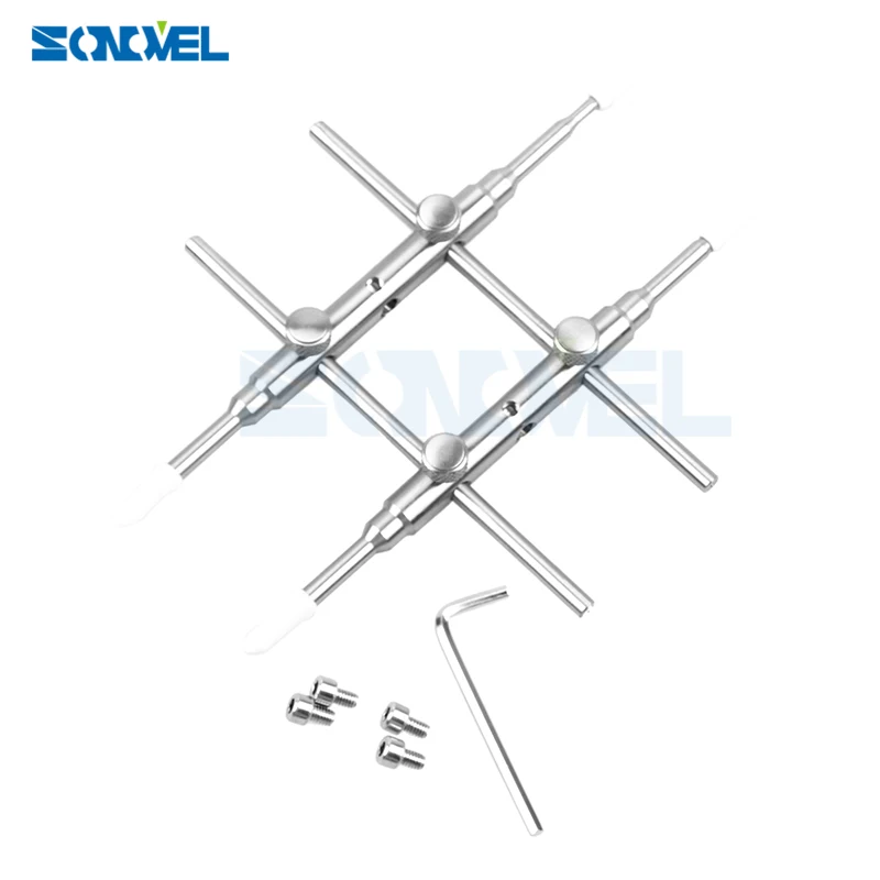 프로 DSLR 렌즈 스패너 렌치 개방 도구, 카메라 수리용 개방 도구, 15 ~ 100mm