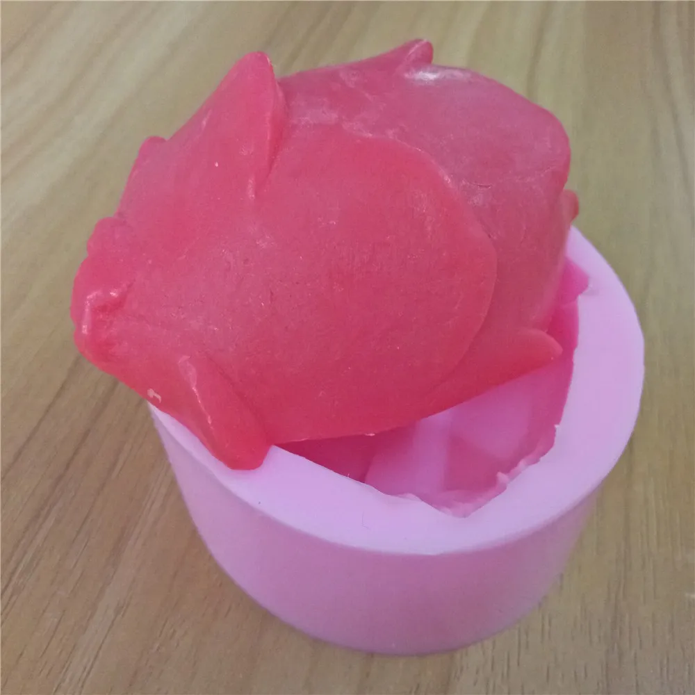 Soap Mold 3D Soap Mould Chocolate Mold Decorating Cake Tools Thailand 2016 Dragon Fruit Silicone Silicone Rubber PRZY 001