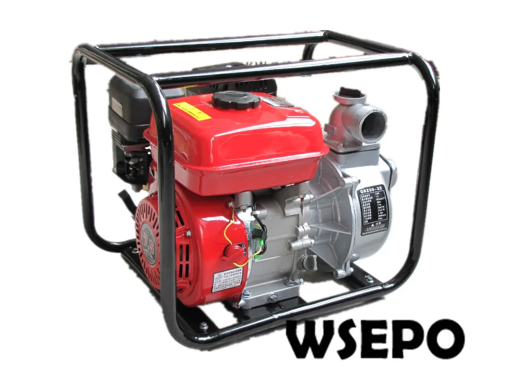 Factory Direct Supply! 2 in. Portable Aluminum Self-Priming Clear Water Pump Powered by WSE-170F 7hp 212CC Gasline Engine