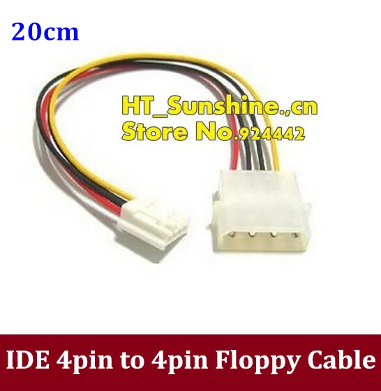 

DHL/EMS Free Shipping IDE power cable to floppy drive power cord big 4p to small 4p charger cord line drive power supply