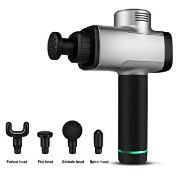 

Massage Gun 5 Speeds Cordless Handheld Deep Tissue&Muscle Massager, Percussion Massage Device with power cable