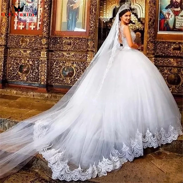Vestidos de boda esponjados sale