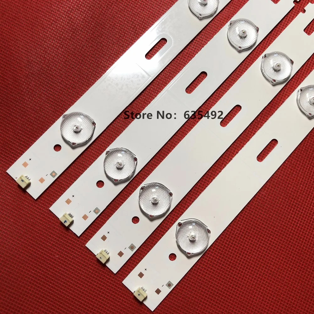 New 10PCS  LED Backlight strips SAMSUNG 2013ARC48 3228N1 6 REV1.1 For 48VLE6520BH 48VLE6420BH 48VLE4520BM LSC480HN05 LE48A5000