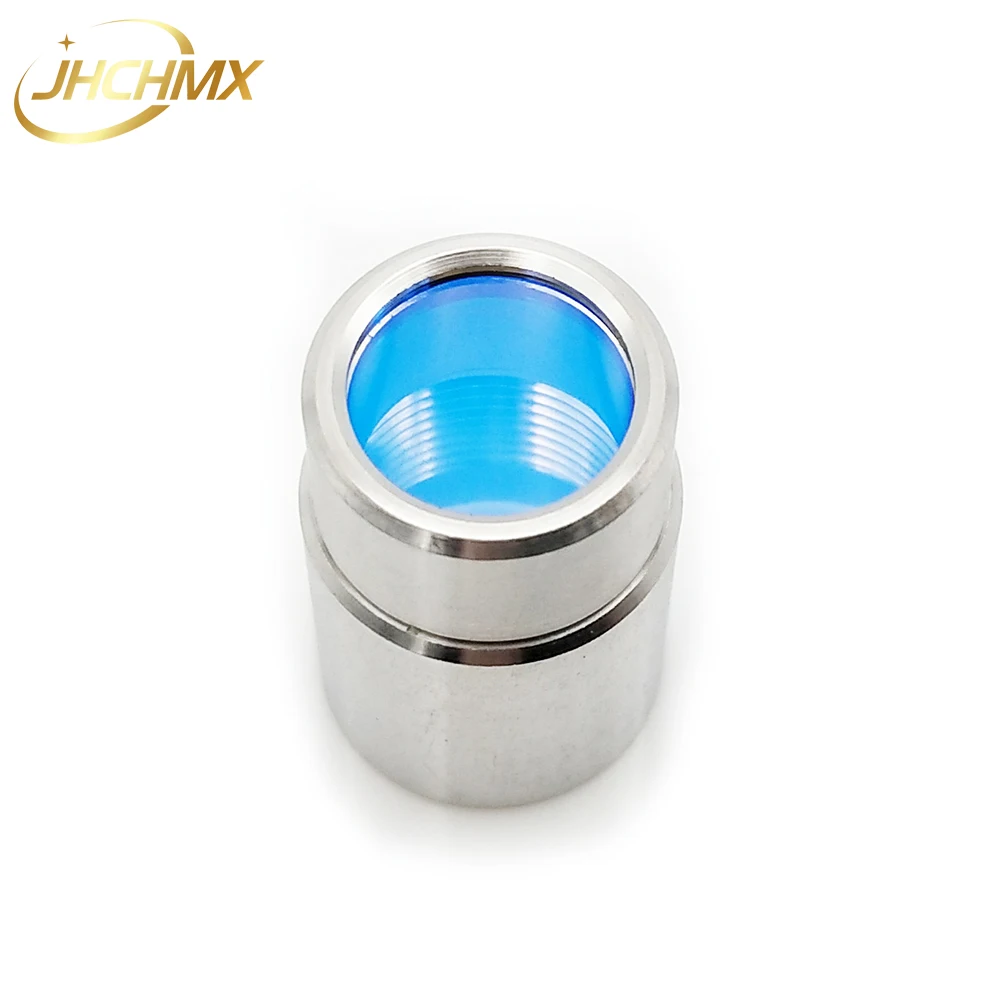 Conector de saída de laser de fibra max, conector de lente protetora grupo 12*12.9*19.5mm para saída máxima de laser de fibra, peças de proteção para cabeça