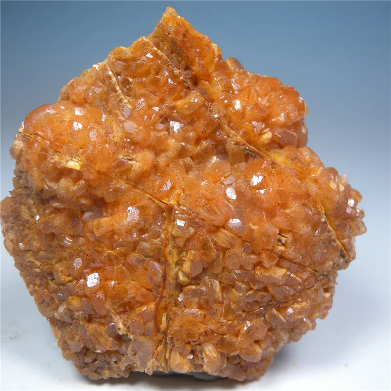 Orange arsenic standard natural mineral galena crystal boutique odd stone ore mineral crystal specimens labeled Favorites