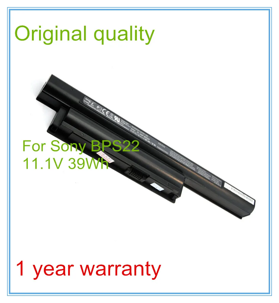 Original laptop battery for VGP-BPS22 VGP-BPL22 VGP-BPS22A VGP-BPS22/A Battery BPS22 6Cells