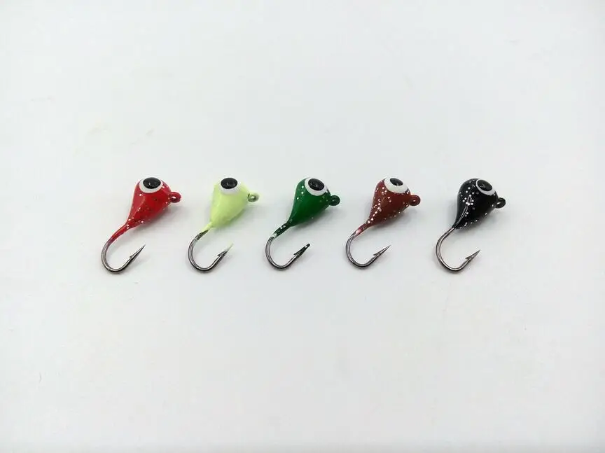 hot selling 19mm/2.1g cheap fishing lure artificial metal bait 30pcs/lot ice jig hook fishing jigging lure pesca fishing tackle