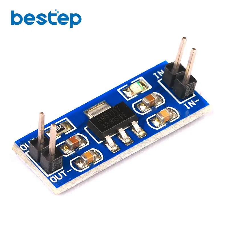 1.5V1.8V2.5V3.3V5V AMS1117 Power Supply Module AMS1117-3.3 5.0V Power Module AMS1117-1.5V/1.8V/2.5V/3.3V/5V