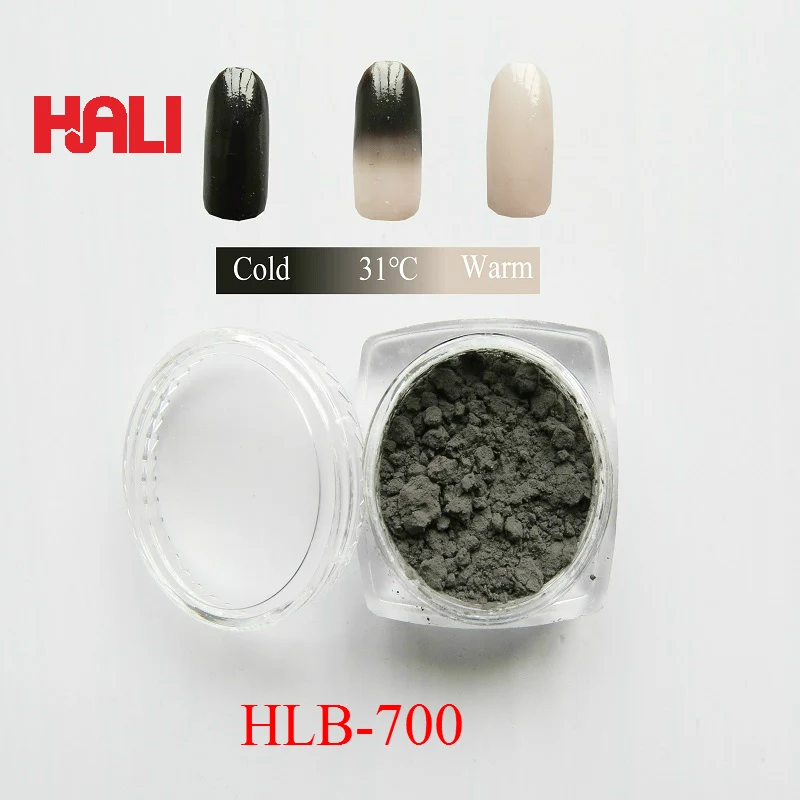 Thermochromic powder hot active pigment heat sensitive powder color: black activate temperature:15C,20C,31C,38C,45C...,1lot=10g