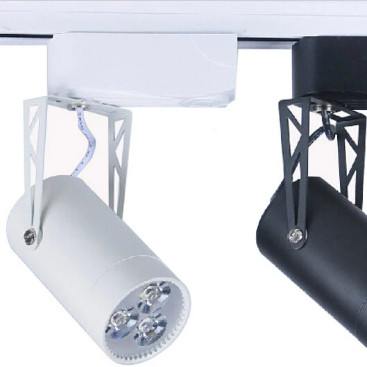 Big Promation High Quality 3W White/Warm White LED Track Light Spotlight Wall Kitchen Hotel Exhibition Fixture