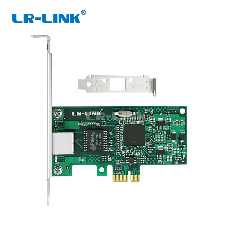 LR-LINK 9203CT 1000Mbps Gigabit Ethernet 10/100/1000M RJ-45 PCI Express PCI-E 1x Network Card LAN Adapter For PC Intel 82573