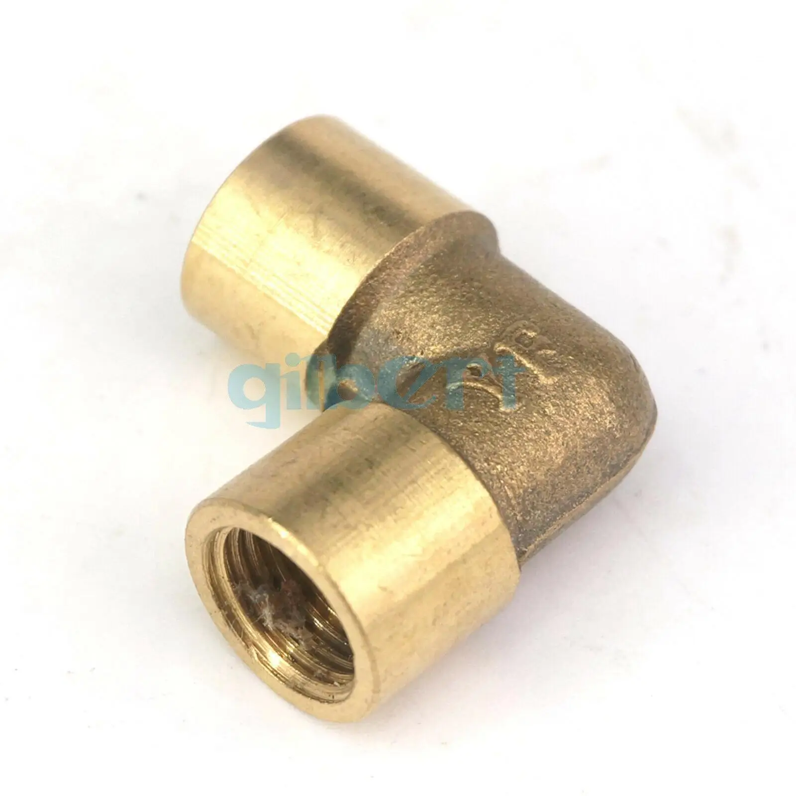 5PCS 1/8" BSPP  Elbow Female Pipe Brass Adapter Coupler Connector Fitting