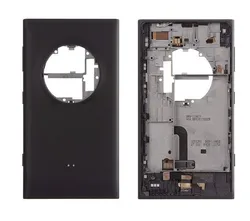 Original for Nokia Lumia 1020 Back Battery Cover Rear Door Housing with Power Volume Button + Charging Port Flex Cable