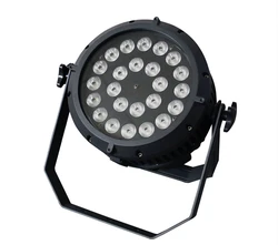 24x18W IP65 Waterproof Led Par Lights RGBWA UV 6in1 DMX512 Control Professional stage DJ equipment Wash Beamdisco Outdoor Lamp