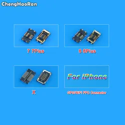 ChengHaoRan New GPS FPC Connector for iPhone 7 7G Plus 7Plus 8 8G Plus 8Plus X Wifi Contact Clip On Mainboard