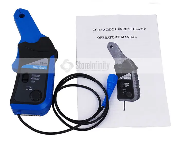 Hantek CC-65 AC/DC Current Clamp Digital Multimeter with BNC Connector l CC65