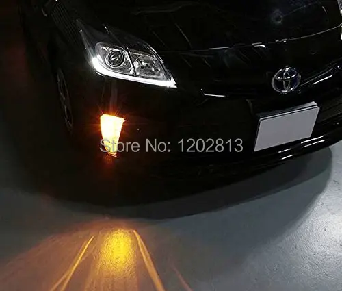 2Pcs Car Led PY21W 581 BAU15s AMBER CANBUS 50W CREE Chip LED FRONT INDICATOR CAR BULBS OFFSIDE Pins For Audi and European Cars