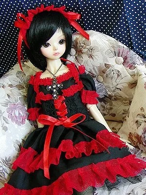 

[Wamami] 705 # Красное и черное платье 1/3 SD DZ AOD BJD Dollfie