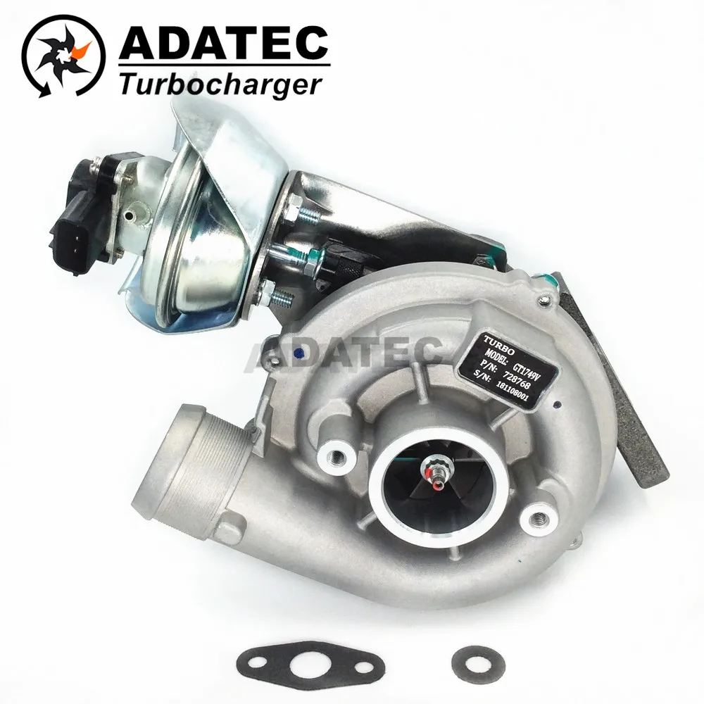 GT1749V 760774 Full Turbo Charger 728768 753847 9654262180 9654931780 Turbine 148381 for Volvo V40 136HP 100Kw 2.0D D4204T 2004-