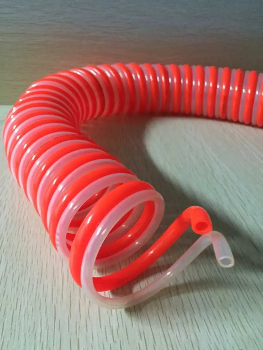 SAT9206 PU Nylon Anti-korozję wąż 4*6 5*8 2 sztuk 10 m do pistoletu natryskowego k/S środka