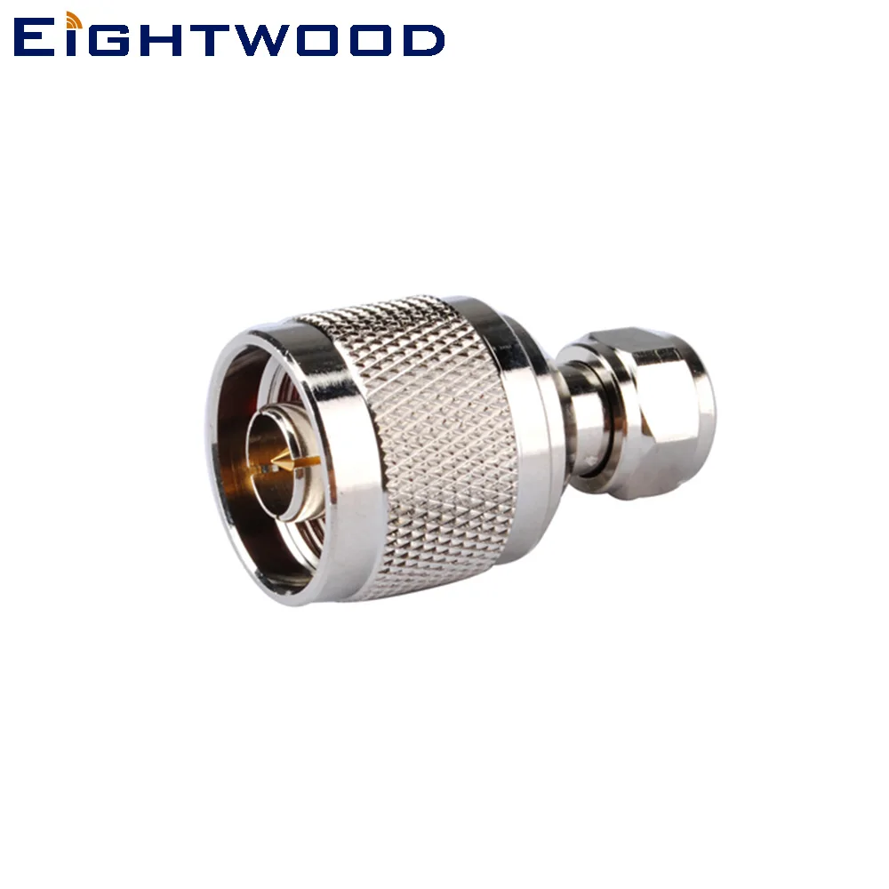 

Eightwood 5PCS N to F RF Coaxial Adapter N Plug Male to F Plug Male Connector Straight